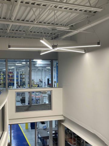 Architectural Lighting in an Office space