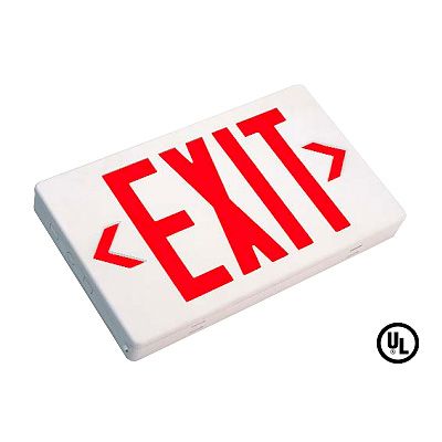 thermoplastic exit sign